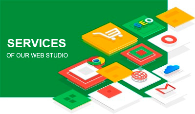 Services of our web studio